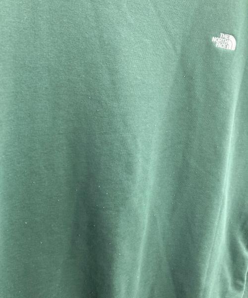 THE NORTH FACE（ザ ノース フェイス）THE NORTH FACE (ザ ノース フェイス) Small Logo Heather Sweat Crew(スモールロゴヘザースウェットクルー) グリーン サイズ:XLの古着・服飾アイテム