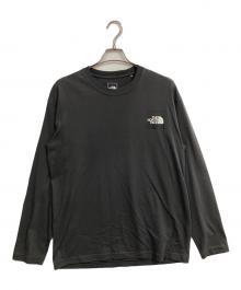 THE NORTH FACE（ザ ノース フェイス）の古着「スクエアロゴティー」｜ブラック