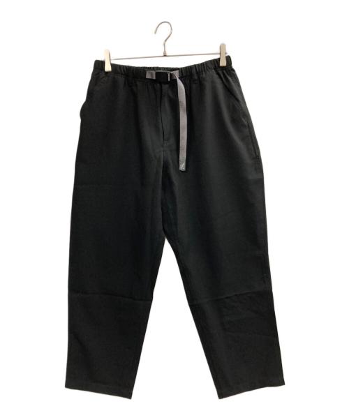 GRAMICCI（グラミチ）GRAMICCI (グラミチ) トロピカルストレッチテーパードパンツ ブラック サイズ:Lの古着・服飾アイテム