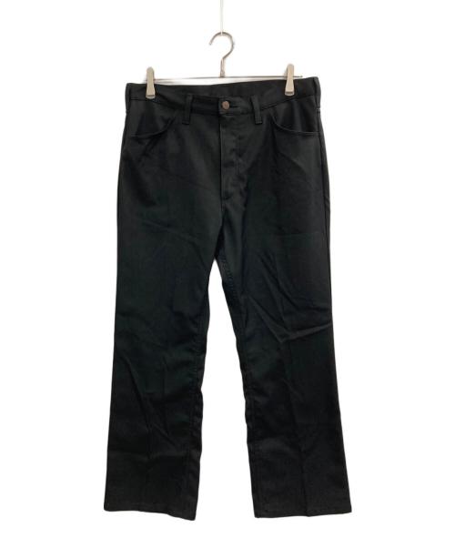 Wrangler（ラングラー）Wrangler (ラングラー) ランチャー フレアードレスパンツ ブラック サイズ:Lの古着・服飾アイテム