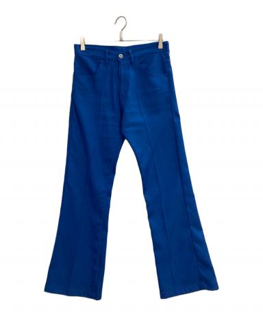中古・古着通販】DAIRIKU (ダイリク) Flare pressed pants ブルー