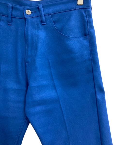 DAIRIKU（ダイリク）DAIRIKU (ダイリク) Flare pressed pants ブルー サイズ:29の古着・服飾アイテム
