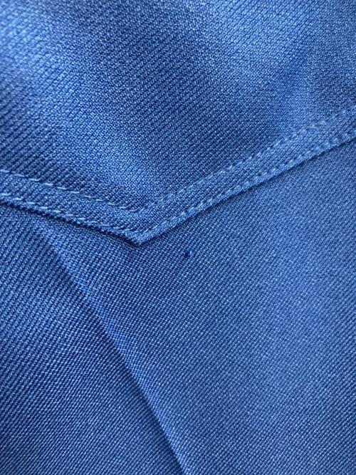 DAIRIKU（ダイリク）DAIRIKU (ダイリク) Flare pressed pants ブルー サイズ:29の古着・服飾アイテム