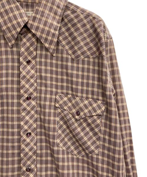 Wrangler（ラングラー）Wrangler (ラングラー) ウエスタンシャツ ベージュ サイズ:表記なし（実寸サイズをご確認ください）の古着・服飾アイテム
