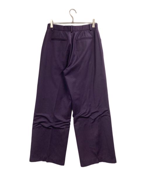 JOHN（ジョン）JOHN (ジョン) センタープレスパンツ パープル サイズ:Lの古着・服飾アイテム