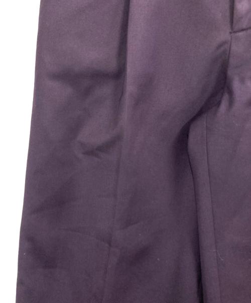 JOHN（ジョン）JOHN (ジョン) センタープレスパンツ パープル サイズ:Lの古着・服飾アイテム
