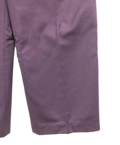 JOHN（ジョン）JOHN (ジョン) センタープレスパンツ パープル サイズ:Lの古着・服飾アイテム