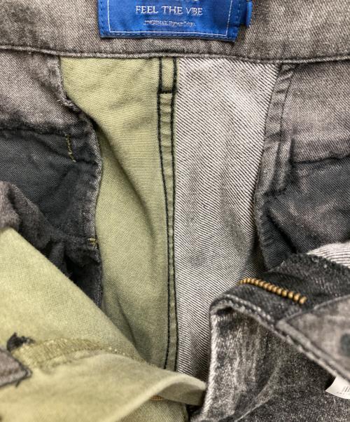 SURKU（スルク）SURKU (スルク) M-65カーゴパンツ グリーン×グレー サイズ:Mの古着・服飾アイテム
