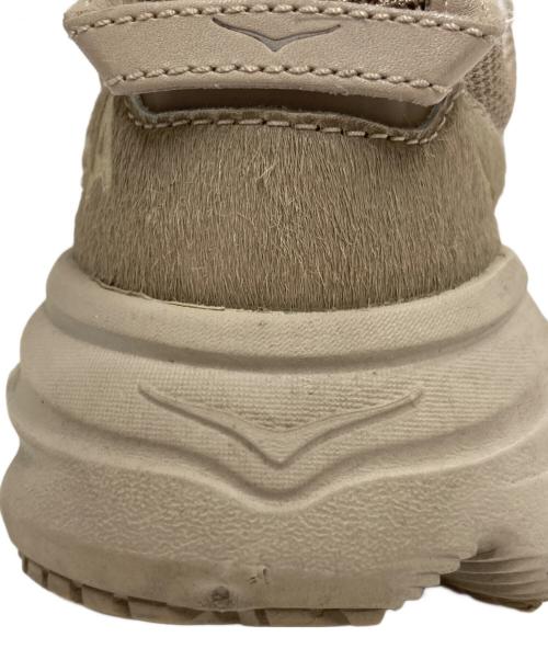 HOKAONEONE（ホカオネオネ）HOKAONEONE (ホカオネオネ) Engineered Garments (エンジニアド ガーメンツ) BONDI L ベージュ サイズ:25.5の古着・服飾アイテム
