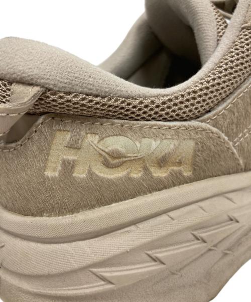 HOKAONEONE（ホカオネオネ）HOKAONEONE (ホカオネオネ) Engineered Garments (エンジニアド ガーメンツ) BONDI L ベージュ サイズ:25.5の古着・服飾アイテム