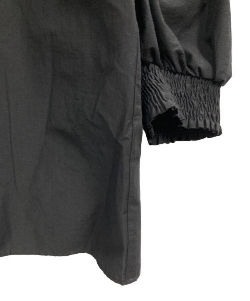 UNITED ARROWS（ユナイテッドアローズ）UNITED ARROWS (ユナイテッドアローズ) MANTECO パフスリーブ ブラウス ウォッシャブル ブラック サイズ:表記無し（実寸サイズをご確認ください）の古着・服飾アイテム