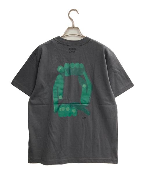 sacai（サカイ）sacai (サカイ) Geoff Mcfetridge Print T-Shirt ブラック サイズ:２の古着・服飾アイテム