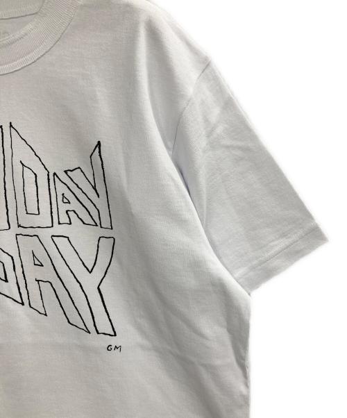 sacai（サカイ）sacai (サカイ) Geoff Mcfetridge Print T-Shirt ホワイト サイズ:Mの古着・服飾アイテム
