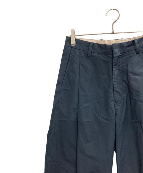 URU（ウル）uru (ウル) 1TUCK PANTS ネイビー サイズ:1の古着・服飾アイテム