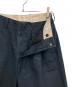中古・古着 uru (ウル) 1TUCK PANTS ネイビー サイズ:1：5000円