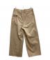 URU (ウル) 2 TUCK WIDE PANTS ベージュ サイズ:2：5000円