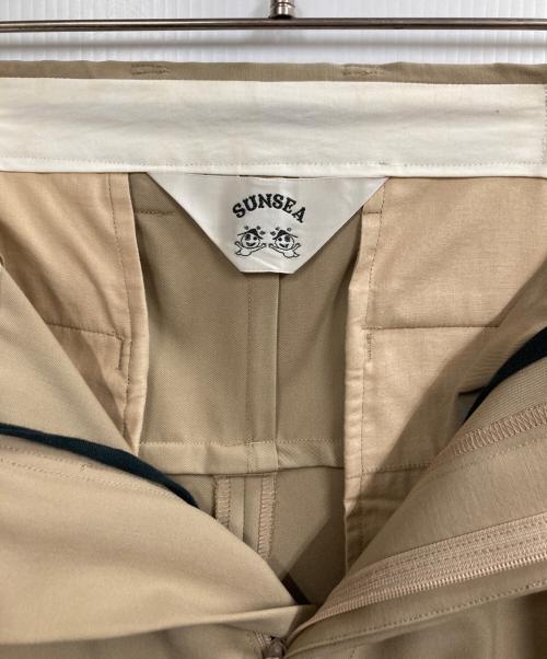 SUNSEA（サンシー）SUNSEA (サンシー) Summer Wool TEKE TEKE Pants ベージュ サイズ:２の古着・服飾アイテム