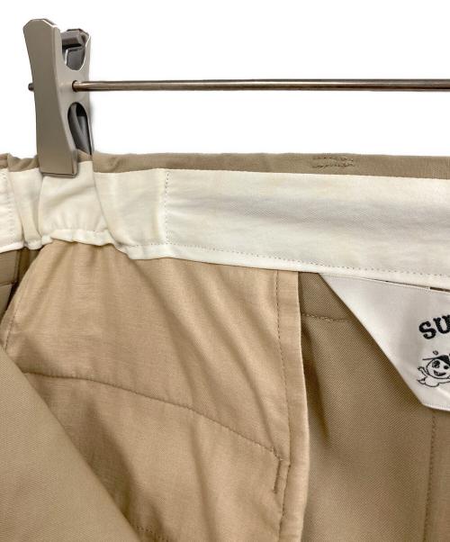 SUNSEA（サンシー）SUNSEA (サンシー) Summer Wool TEKE TEKE Pants ベージュ サイズ:２の古着・服飾アイテム