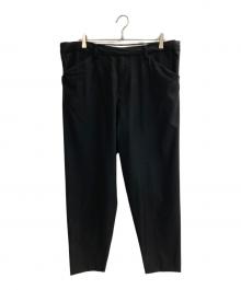 SUNSEA（サンシー）の古着「Summer Wool PANTS」｜ブラック