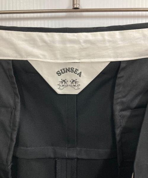 SUNSEA（サンシー）SUNSEA (サンシー) Summer Wool PANTS ブラック サイズ:2の古着・服飾アイテム