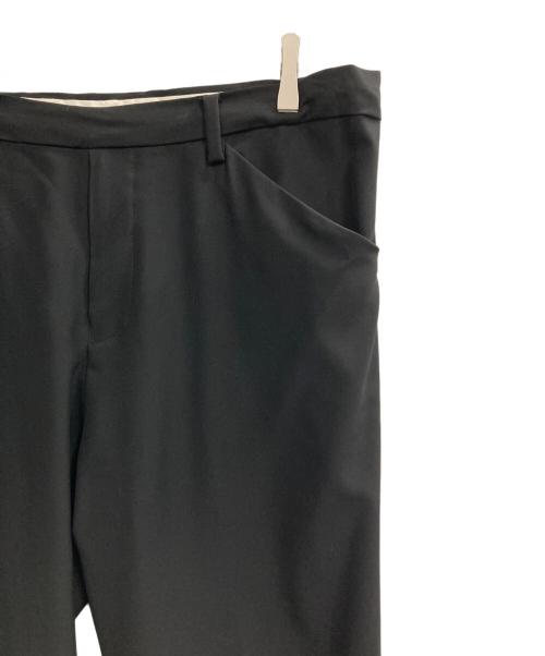 SUNSEA（サンシー）SUNSEA (サンシー) Summer Wool PANTS ブラック サイズ:2の古着・服飾アイテム