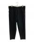 SUNSEA（サンシー）の古着「Summer Wool PANTS」｜ブラック