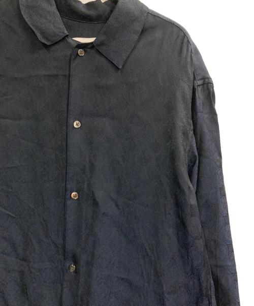 URU（ウル）URU (ウル) CUPRA L/S SHIRTS ネイビー サイズ:1の古着・服飾アイテム