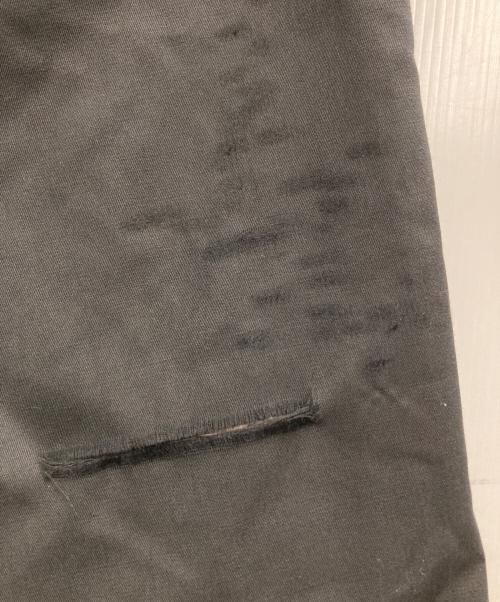 ANCELLM（アンセルム）ANCELLM (アンセルム) WOOL DAMAGE WIDE SLACKS ブラック サイズ:１の古着・服飾アイテム