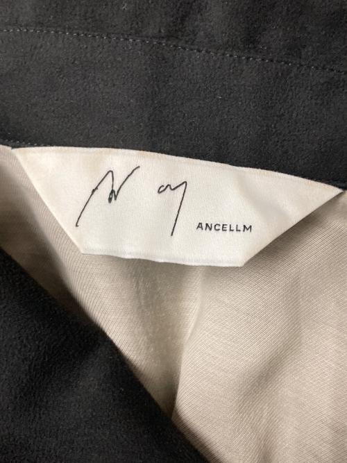 ANCELLM（アンセルム）ANCELLM (アンセルム) VEGAN SUEDE WORK SHIRT BLOUSON ブラック サイズ:2の古着・服飾アイテム