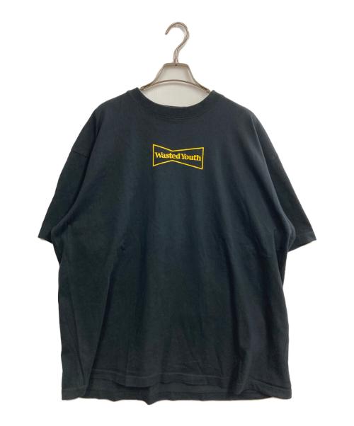 WASTED YOUTH（ウェイステッドユース）Wasted Youth (ウェイステッドユース) プリントTシャツ ブラック サイズ:XXLの古着・服飾アイテム