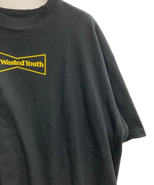 WASTED YOUTH（ウェイステッドユース）Wasted Youth (ウェイステッドユース) プリントTシャツ ブラック サイズ:XXLの古着・服飾アイテム