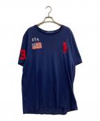 POLO RALPH LAURENポロ・ラルフローレン）の古着「ビッグポニーTシャツ」｜ネイビー