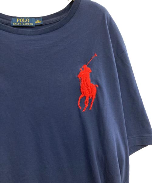 POLO RALPH LAUREN（ポロ・ラルフローレン）POLO RALPH LAUREN (ポロ・ラルフローレン) ビッグポニーTシャツ ネイビー サイズ:XLの古着・服飾アイテム