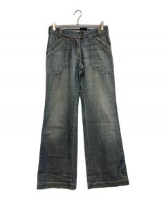 中古・古着通販】GUCCI (グッチ) 20AW ロゴパッチウォッシュドフレア