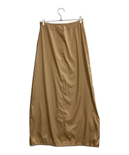 FENDI JEANS（フェンディ ジーンズ）FENDI jeans (フェンディ ジーンズ) ナイロンスカート ベージュ サイズ:36の古着・服飾アイテム