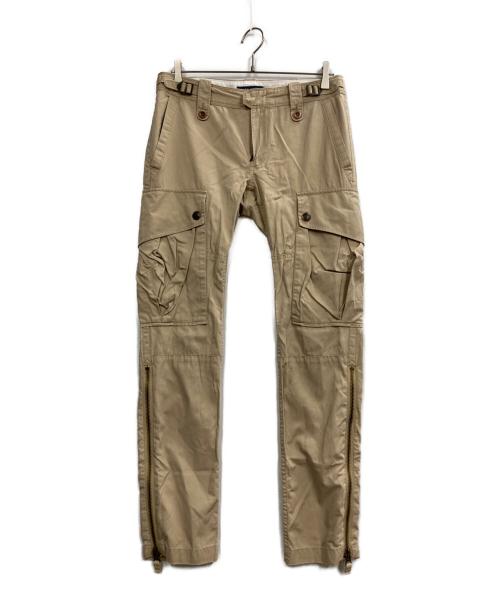 RALPH LAUREN（ラルフローレン）RALPH LAUREN (ラルフローレン) コットンパンツ ベージュ サイズ:11の古着・服飾アイテム