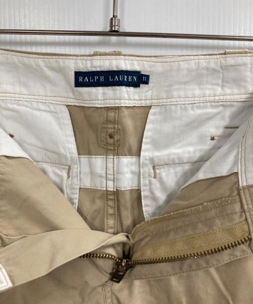 RALPH LAUREN（ラルフローレン）RALPH LAUREN (ラルフローレン) コットンパンツ ベージュ サイズ:11の古着・服飾アイテム