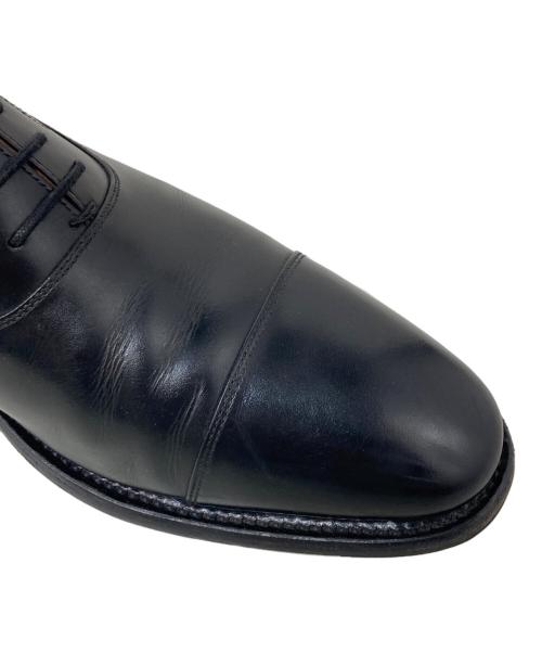 SCOTCH GRAIN（スコッチグレイン）SCOTCH GRAIN (スコッチグレイン) ストレートチップシューズ ブラック サイズ:24 1/2の古着・服飾アイテム