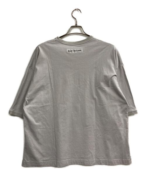 BABY RETURN（ベイビーリターン）BABY RETURN (ベイビーリターン) プリントTシャツ グレー サイズ:Freeの古着・服飾アイテム