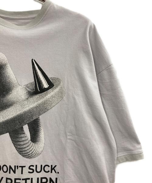BABY RETURN（ベイビーリターン）BABY RETURN (ベイビーリターン) プリントTシャツ グレー サイズ:Freeの古着・服飾アイテム