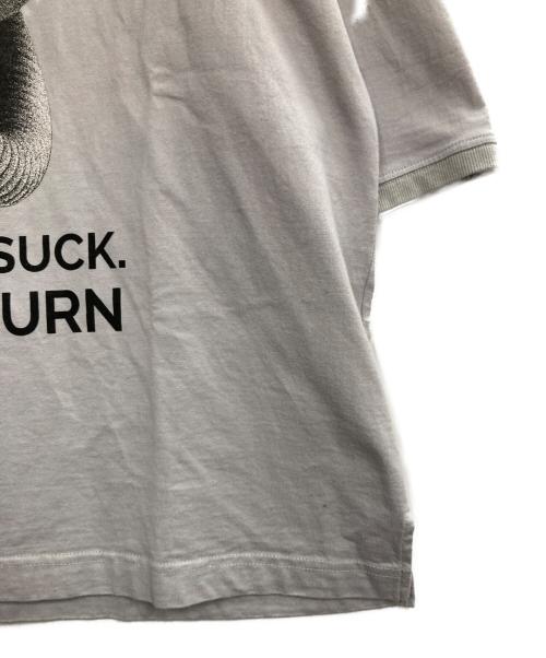 BABY RETURN（ベイビーリターン）BABY RETURN (ベイビーリターン) プリントTシャツ グレー サイズ:Freeの古着・服飾アイテム