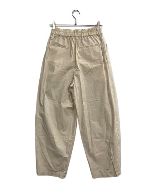 BABYLONE（バビロン）BABYLONE (バビロン) コットンナイロンタックパンツ アイボリー サイズ:Fの古着・服飾アイテム