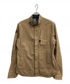 G-STAR RAWジースターロゥ）の古着「Comic Overshirt Linen Jacket」｜ベージュ