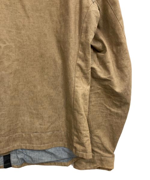 G-STAR RAW（ジースターロゥ）G-STAR RAW (ジースターロゥ) Comic Overshirt Linen Jacket ベージュ サイズ:Lの古着・服飾アイテム