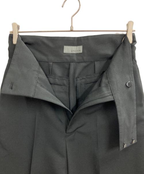 uncrave（アンクレイヴ3.）uncrave (アンクレイヴ3.) エコドライパンツ ブラック サイズ:2の古着・服飾アイテム