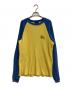 stussy（ステューシー）の古着「2 Tone Thermal」｜イエロー×ネイビー