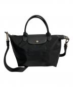 LONGCHAMPロンシャン）の古着「Le Pliage Neo」｜ブラック