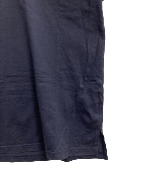 BURBERRY BLACK LABEL（バーバリーブラックレーベル）BURBERRY BLACK LABEL (バーバリーブラックレーベル) エンブレムワッペンポロシャツ ネイビー サイズ:2の古着・服飾アイテム