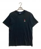 stussyステューシー）の古着「brooklyn rose ss tee」｜ブラック