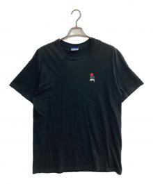 stussy（ステューシー）の古着「brooklyn rose ss tee」｜ブラック